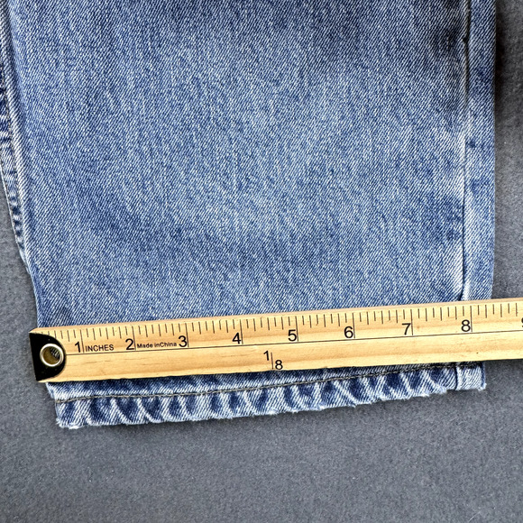 Tommy Hilfiger Jeans Mens Sz 36x30 Custom Straight Denim Pants Streetwear - Picture 8 of 12